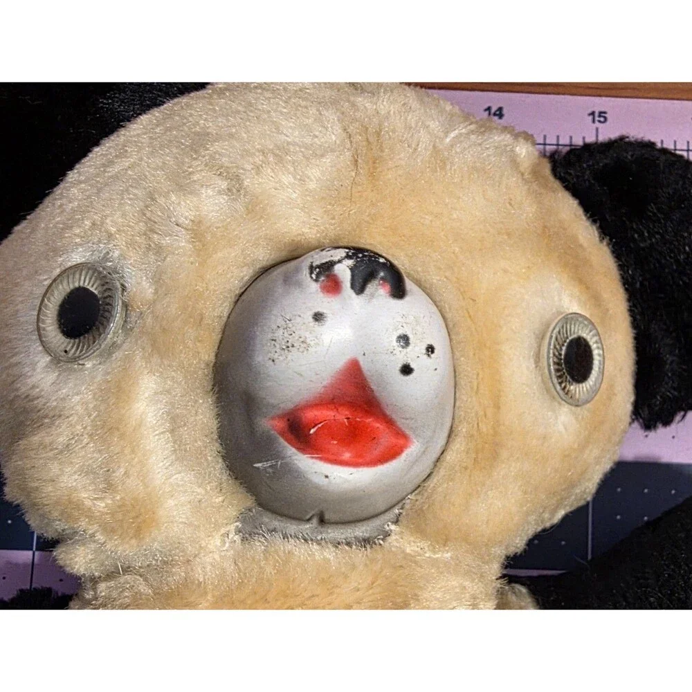 Vintage Rubber Face Panda Bear Plush Stuffed Animal 10